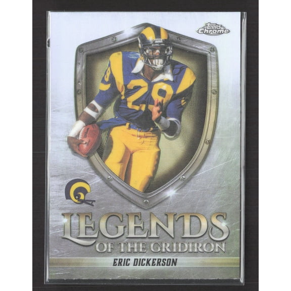 2025 Topps Chrome Legends of the Gridiron Eric Dickerson #LOG-13 Refractor