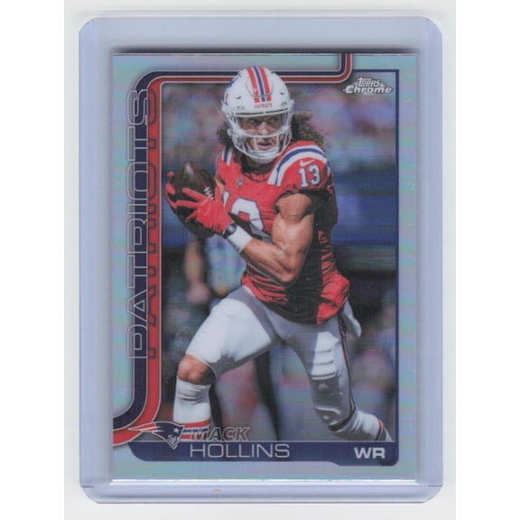 2025 Topps Chrome Mack Hollins #206 Refractor