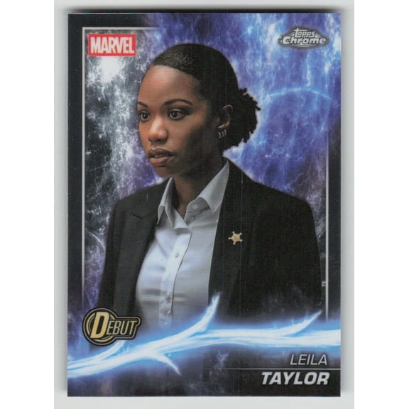 2025 Topps Chrome Marvel Captain America Brave New World Debut #174 Leila Taylor