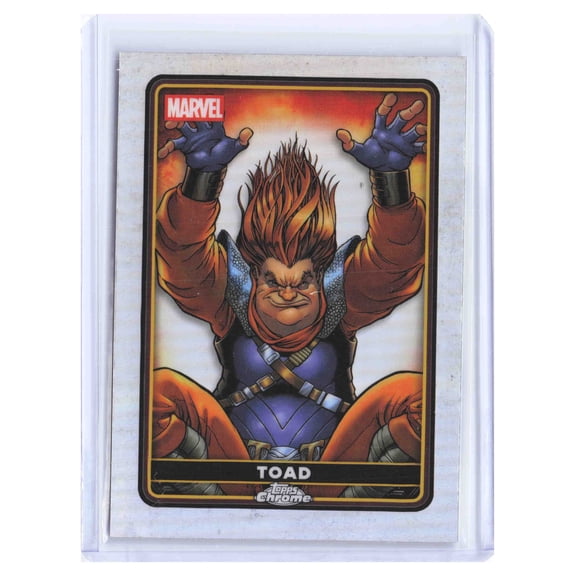 2025 Topps Chrome Marvel Deadpool Holofoil Trading Card Toad #12