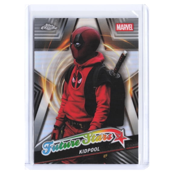 2025 Topps Chrome Marvel Deadpool & Wolverine Future Stars Kidpool FS-7 Trading Card