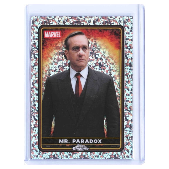 2025 Topps Chrome Marvel Deadpool & Wolverine Mr. Paradox Frozen Trading Card #22