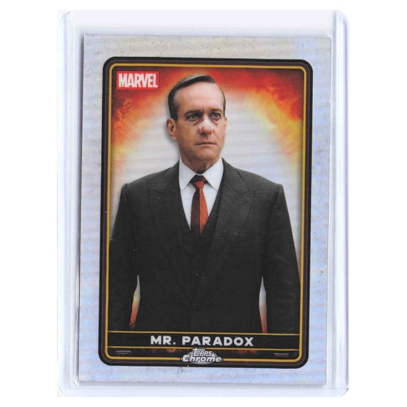 2025 Topps Chrome Marvel Deadpool & Wolverine Mr. Paradox Holofoil Trading Card #22