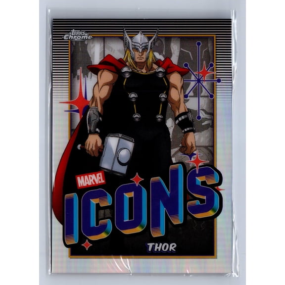 2025 Topps Chrome Marvel Icons Thor #MI-3