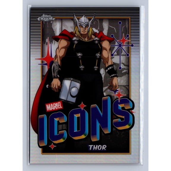 2025 Topps Chrome Marvel Icons Thor #MI-3