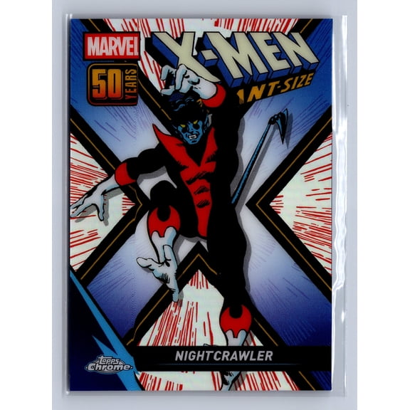 2025 Topps Chrome Marvel Nightcrawler #XM-1