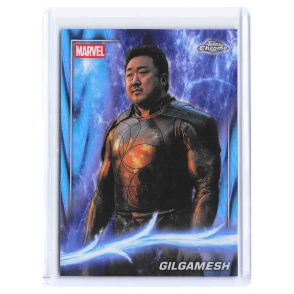 2025 Topps Chrome Marvel Phase Four Gilgamesh #125 SSP Holo Refractor Trading Card