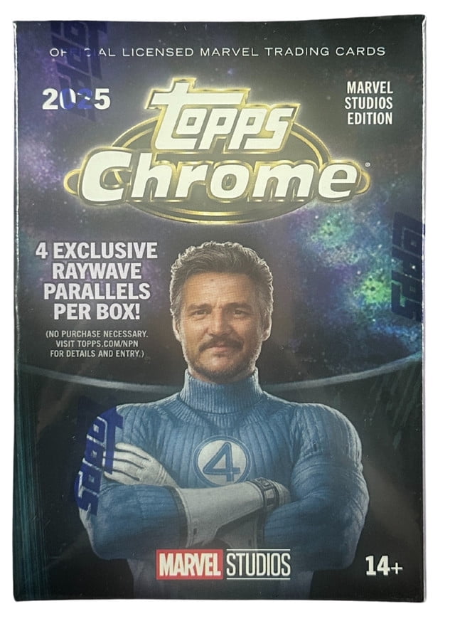 2025 Topps Chrome Marvel Studios 7-Pack Blaster Box - Walmart.com
