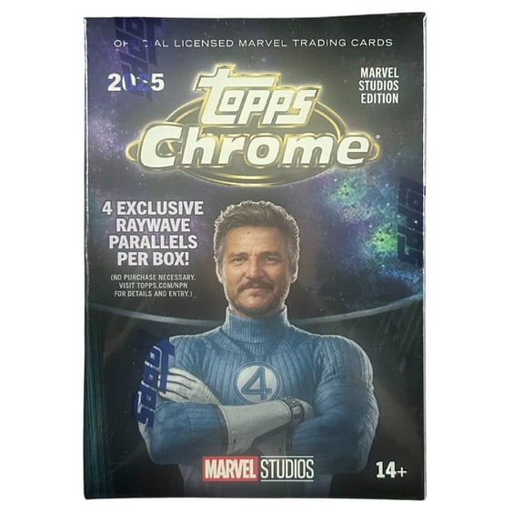 2024-25 Topps Marvel Studios Chrome Blaster Box (EA)