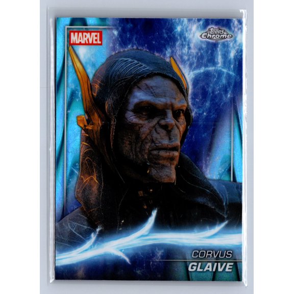 2025 Topps Chrome Marvel Studios Corvus Glaive #90