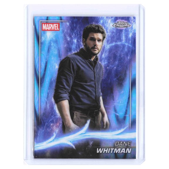 2025 Topps Chrome Marvel Studios Phase Four Eternals Rainbow Lava Refractor Kit Harington #126 Trading Card