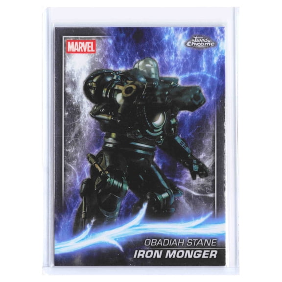 2025 Topps Chrome Marvel Studios Phase One Iron Monger #3 Trading Card