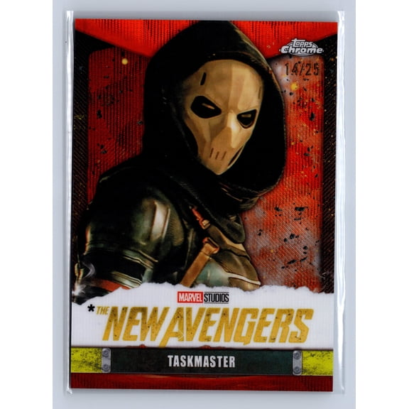 2025 Topps Chrome Marvel Studios The New Avengers Taskmaster 14/25 #NA-2