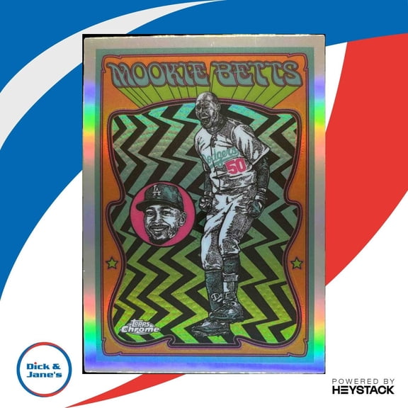2025 Topps Chrome Mookie Betts Ultraviolet All-Stars #UV-6 Los Angeles Dodgers