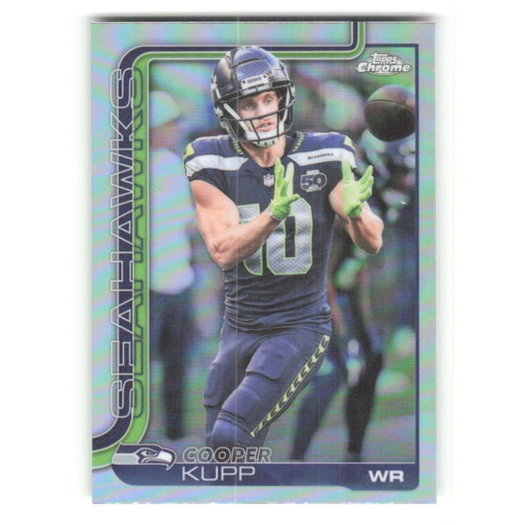 2025 Topps Chrome Refractor #271 Cooper Kupp Seattle Seahawks NFL Football Trading Card