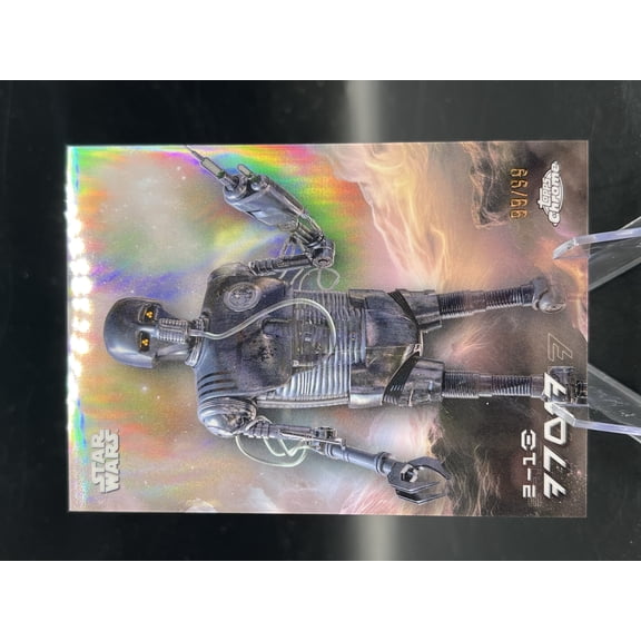 2025 Topps Chrome Star Wars 2-1B Droid SP 99/99 #AV-101
