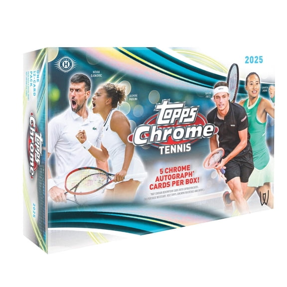 2025 Topps Chrome Tennis Breaker Delight Box