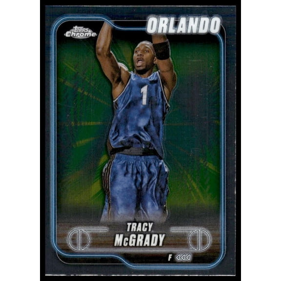 2025 Topps Chrome NBA Orlando Magic Tracy McGrady #42 Basketball Card