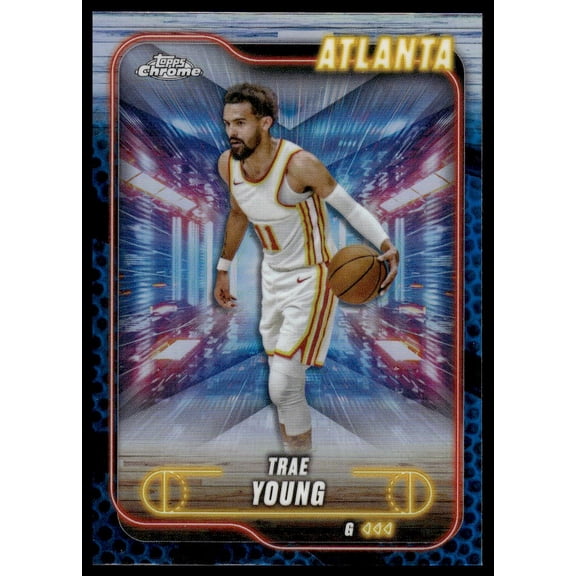 2025 Topps Chrome Trae Young #82