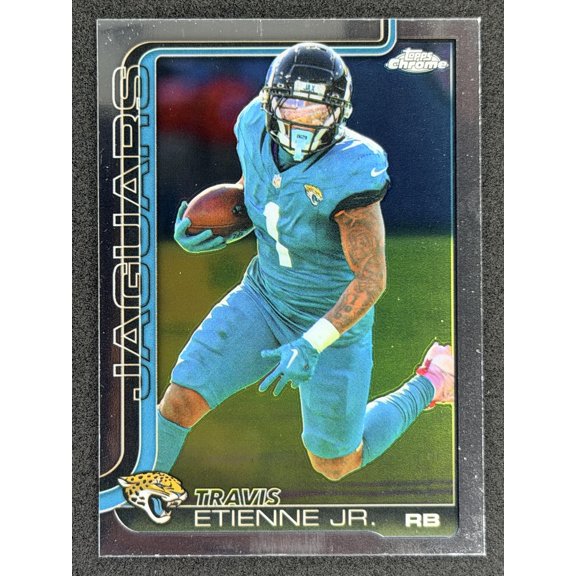 2025 Topps Chrome Travis Etienne Jr. #139 Jacksonville Jaguars NFL FOOTBALL Trading Cards