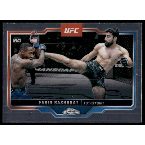 2025 Topps Chrome UFC Farid Basharat #132 RC