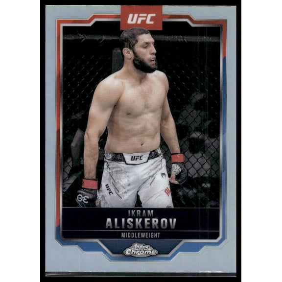 2025 Topps Chrome UFC Ikram Aliskerov #86 Refractor