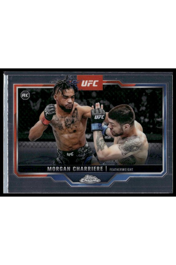 2025 Topps Chrome UFC Morgan Charriere #190 Refractor RC
