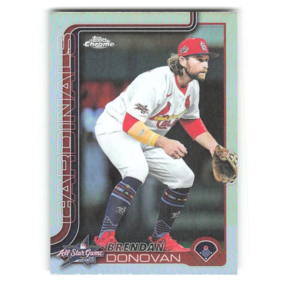 2025 Topps Chrome Update All-Star Game #ASGC-33 Brendan Donovan St. Louis Cardinals MLB Baseball Trading Card