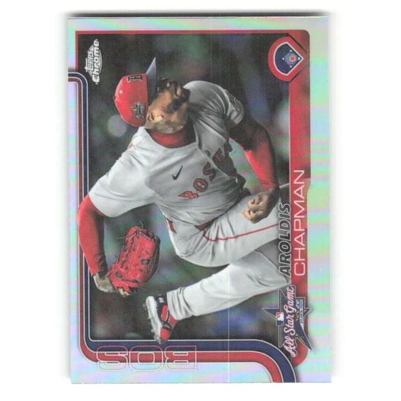 2025 Topps Chrome Update All-Star Game #ASGC-50 Aroldis Chapman Boston Red Sox MLB Baseball Trading Card