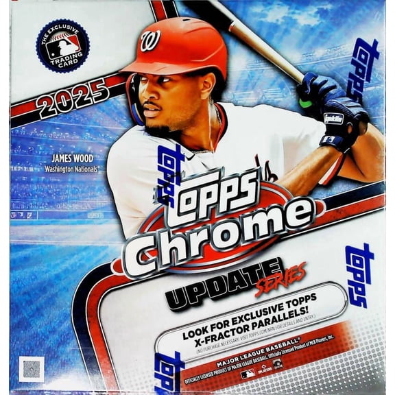 2025 Topps Chrome Update Baseball Factory Sealed Mega Box 7 Packs