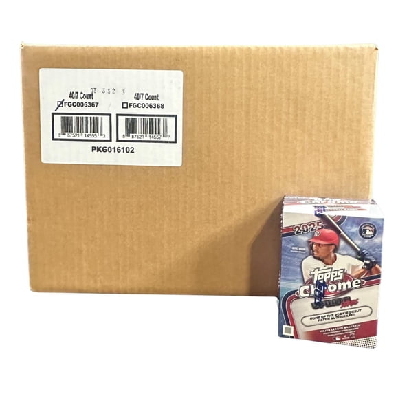 2025 Topps Chrome Update Series Baseball Blaster Box Case (40)