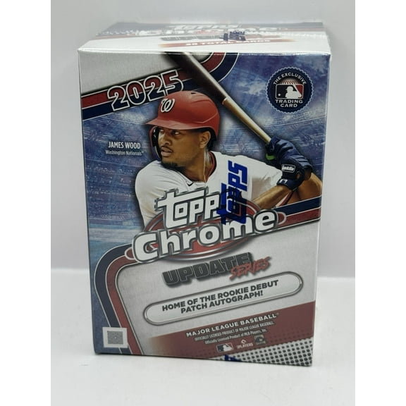 2025 Topps Chrome Update Series Baseball Blaster Box - Factory Sealed