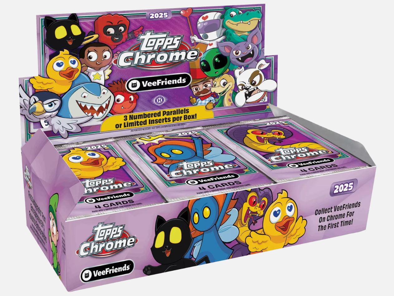 2025 Topps Chrome Veefriends Gary Vee Trading Cards Hobby Box