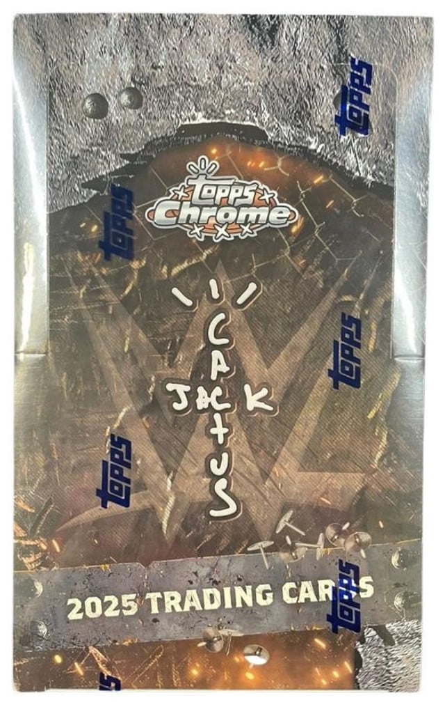 2025 Topps Chrome WWE x Cactus Jack Hobby Box