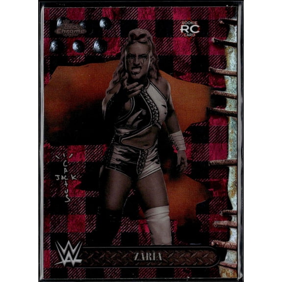 2025 Topps Chrome WWE Cactus Jack Zaria #95 RC
