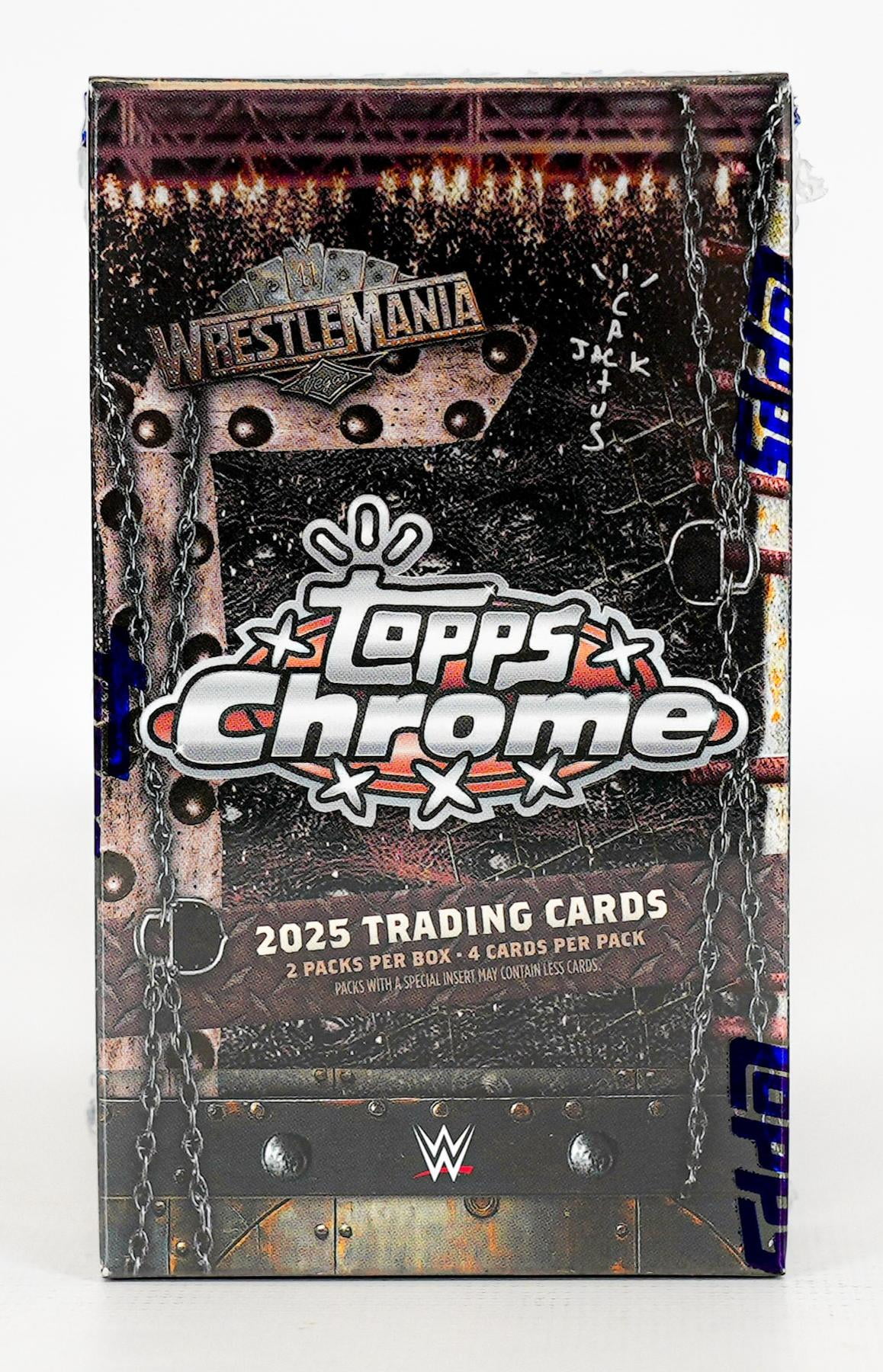 2025 Topps Chrome WWE Cactus Jack x Wrestlemania Box - Walmart.com