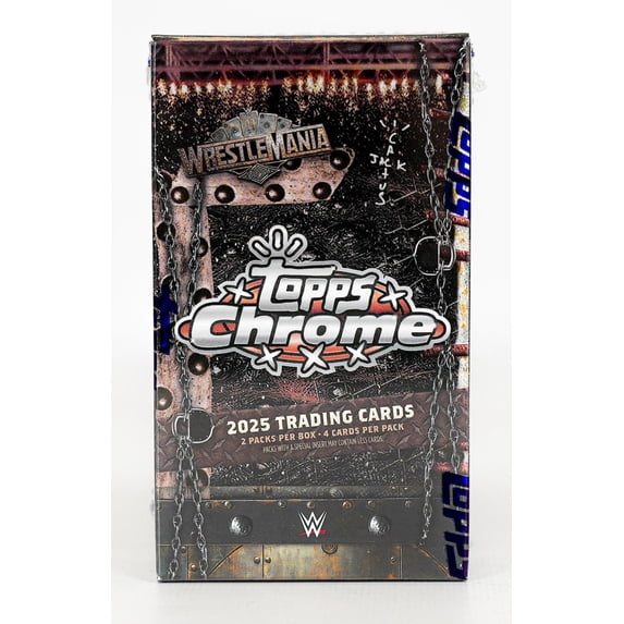 2025 Topps Chrome WWE Cactus Jack x Wrestlemania Box