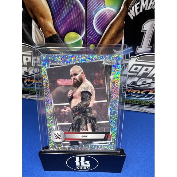 2025 Topps Chrome WWE Erik #38 Chrome Parallel/Variety Base Set