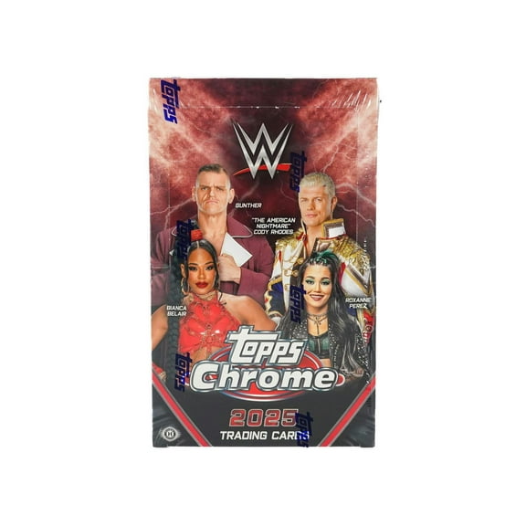 2025 Topps Chrome WWE Wrestling Hobby Box