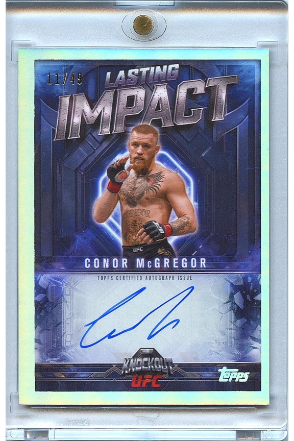 2025 Topps Conor McGregor Topps United States UFC Mixed Martial Arts (MMA) Trading Card