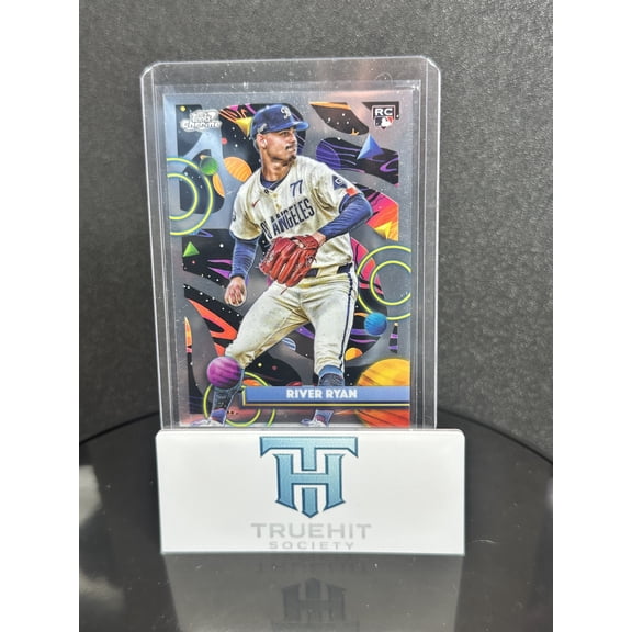 2025 Topps Cosmic Chrome River Ryan #191 Los Angeles Dodgers Baseball Card