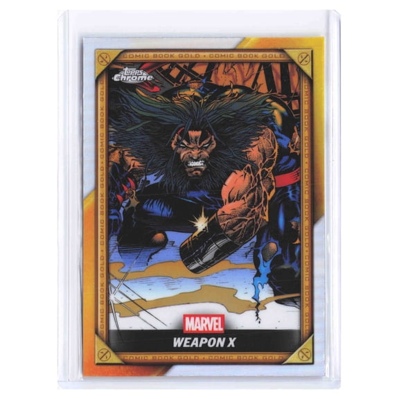 2025 Topps Deadpool Chrome Gold Comic Book Card CB-10