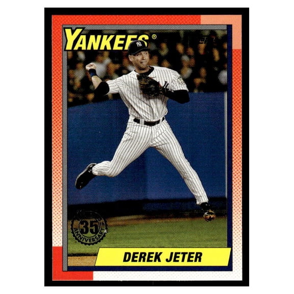 2025 Topps Derek Jeter #T90-87 1990 Topps Baseball 35th Anniversary