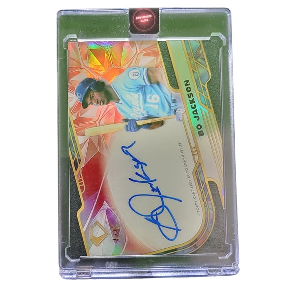 2025 Topps Diamond Icons Bo Jackson #ACC-BO Chrome /5 Kansas City Royals MLB Autographed Baseball Trading Card