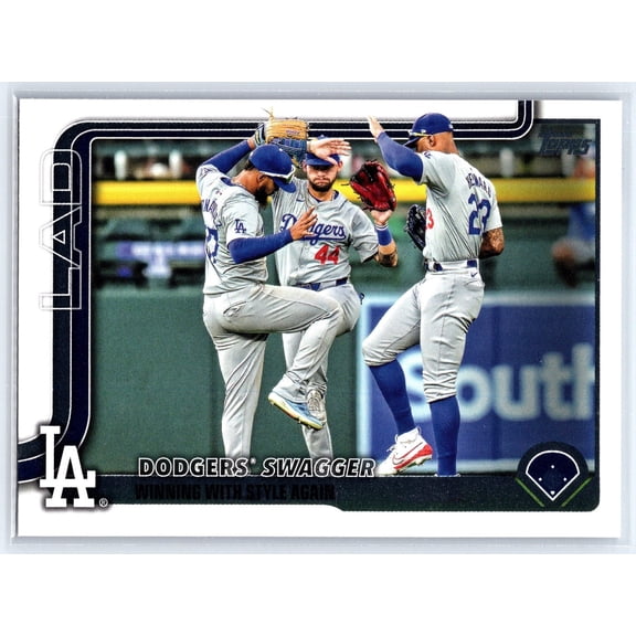 2025 Topps Dodgers Swagger: Winning With Style Again #255