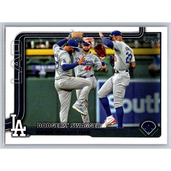 2025 Topps Dodgers Swagger: Winning With Style Again #255