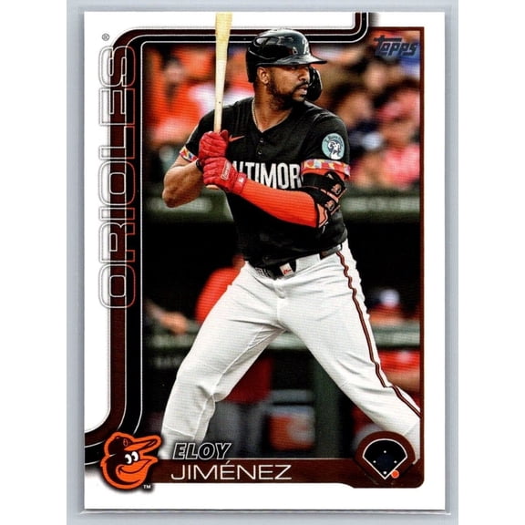 2025 Topps #90 Eloy Jimnez Orioles Baseball Card Near Mint Or Better