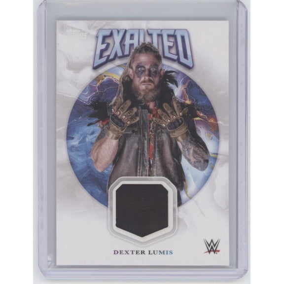 2025 Topps Exalted WWE Dexter Lumis #ER-DLS Exalted Relic SmackDown WWE Wrestling Trading Card