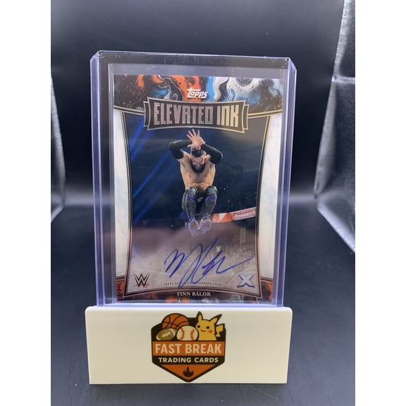 2025 Topps Exalted WWE Elevated Ink Finn Blor
