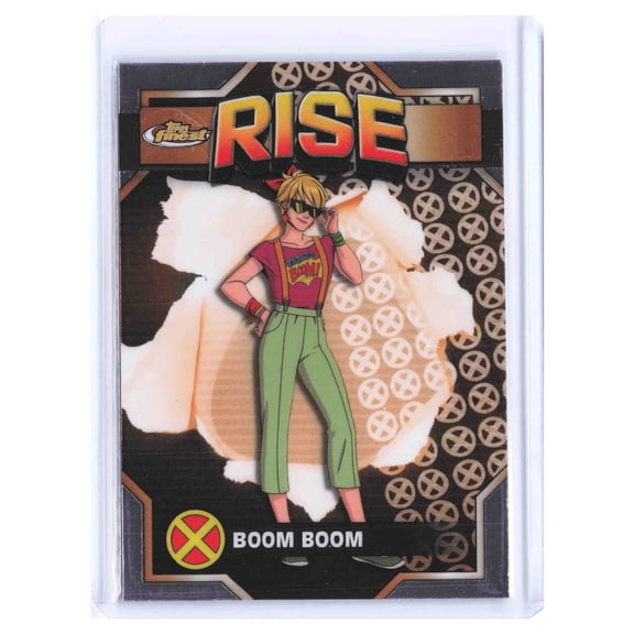 2025 Topps Finest Marvel Rise Theme R13 #30 Boom Boom Tabitha Smith Trading Card